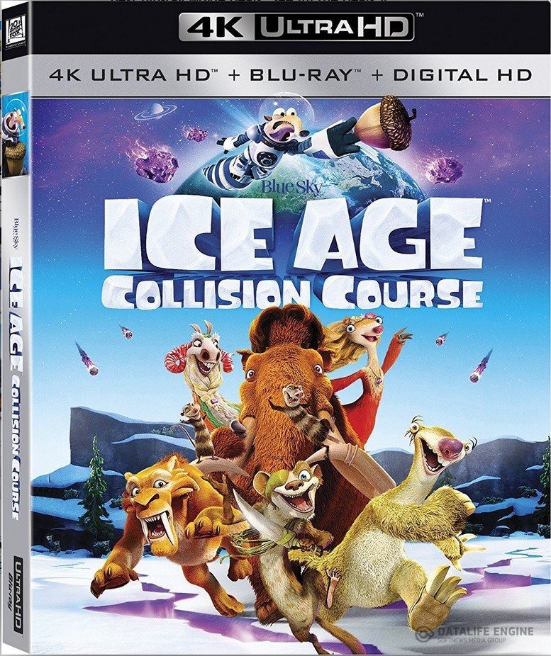 Ice Age Collision Course 4K 2016