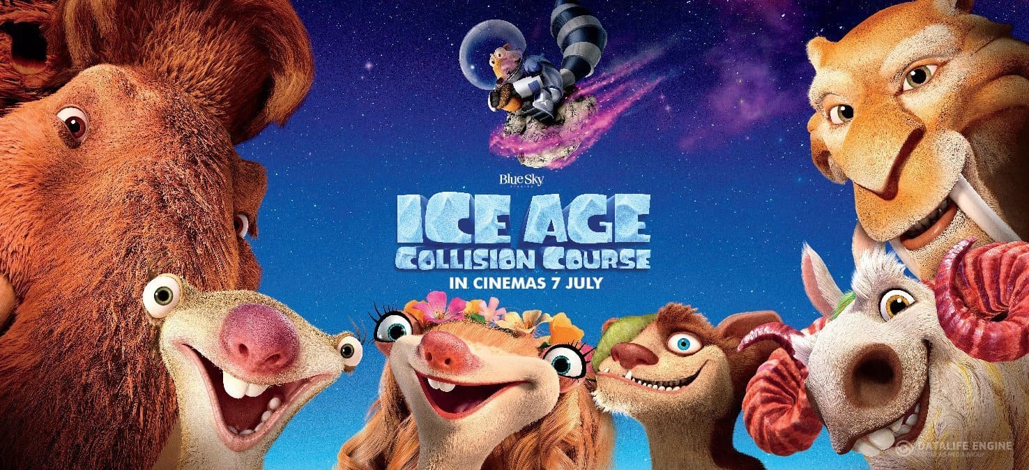 Ice Age Collision Course 4K 2016 big poster