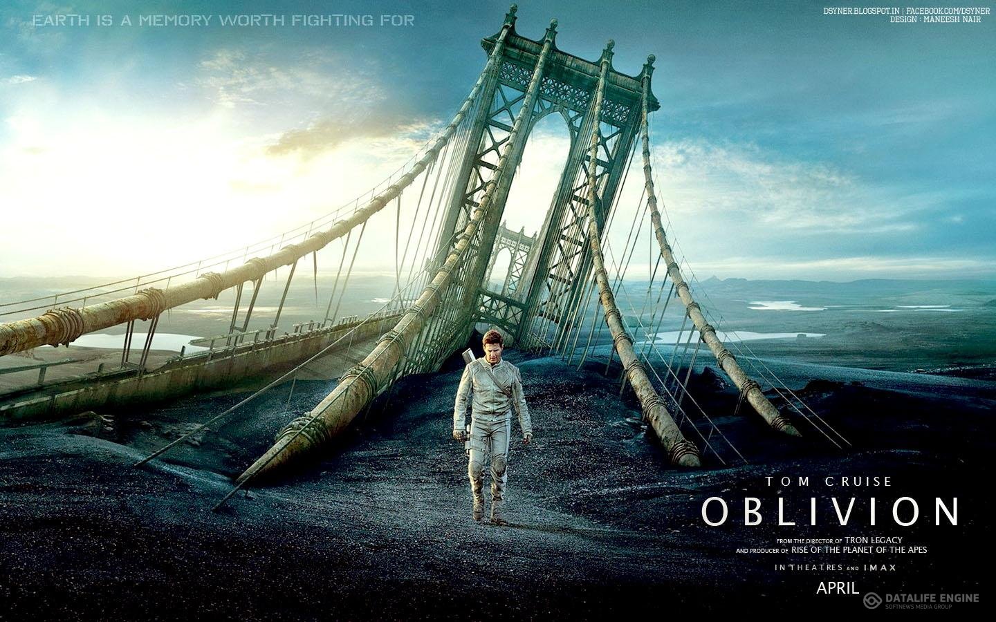 Oblivion 4K 2013 big poster