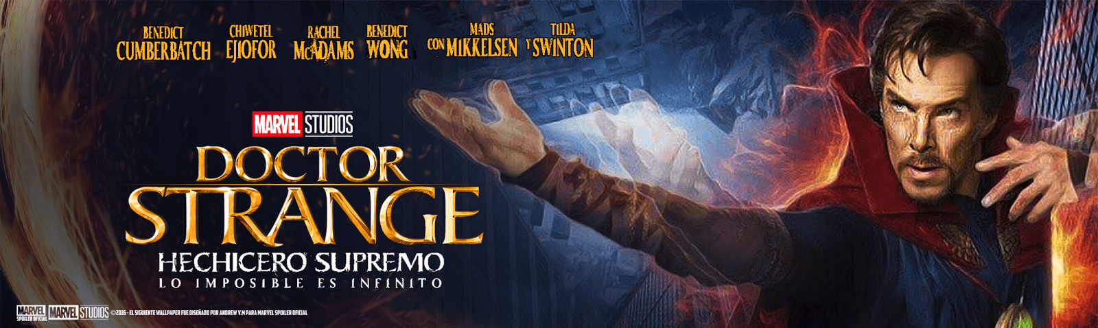 Doctor Strange 4K 2016 big poster
