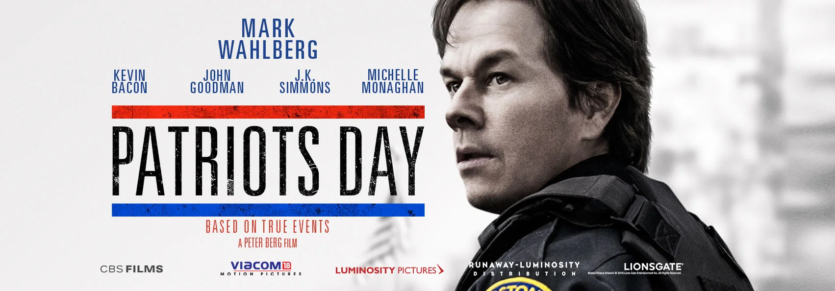 Patriots Day 4K 2016 big poster