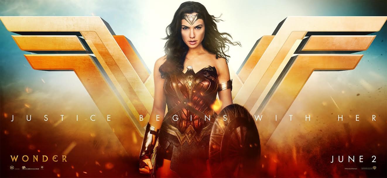 Wonder Woman 4K 2017 big poster