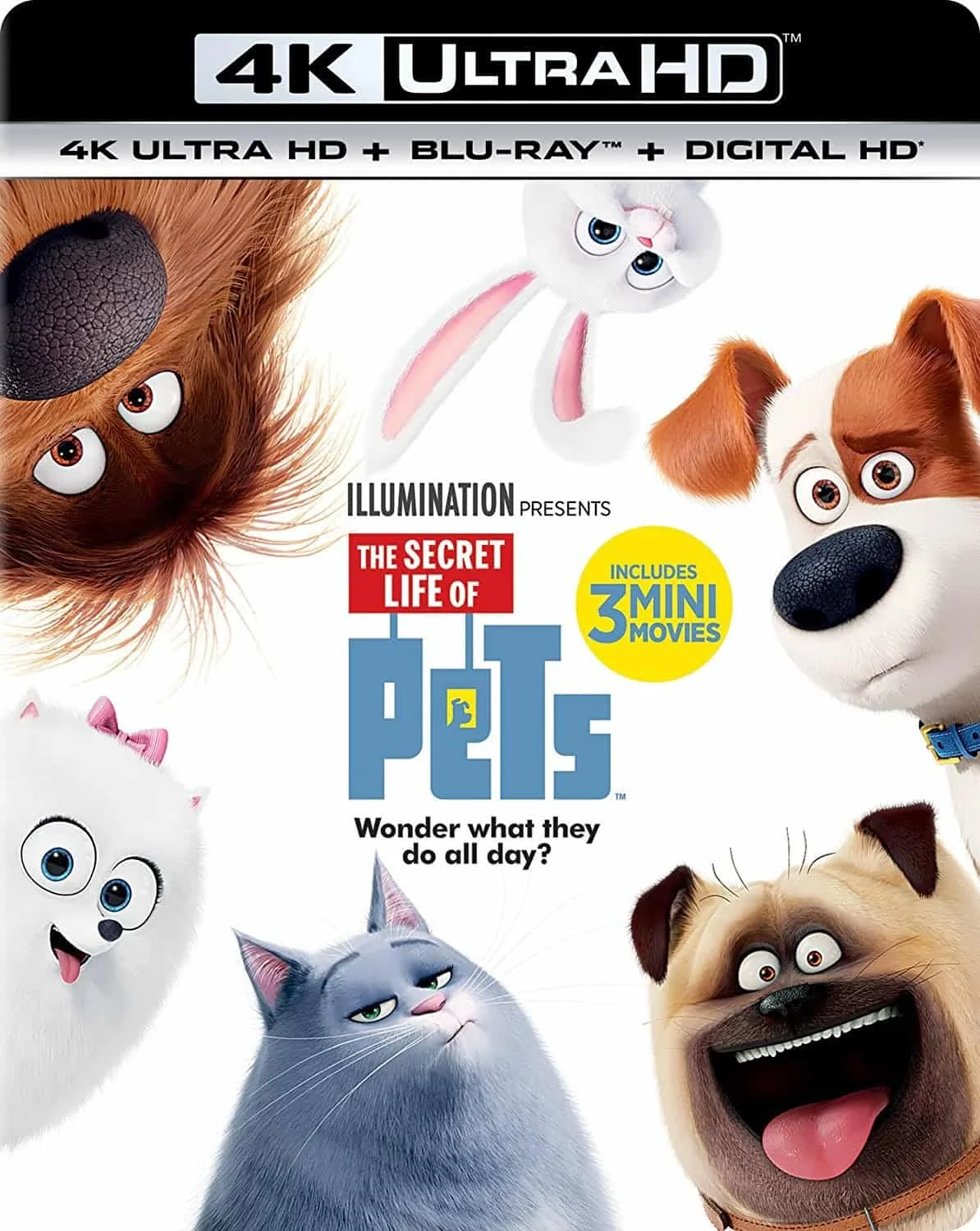 The Secret Life of Pets 4K 2016