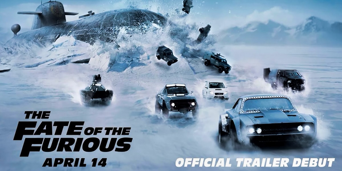 The Fate of the Furious 4K 2017 big poster