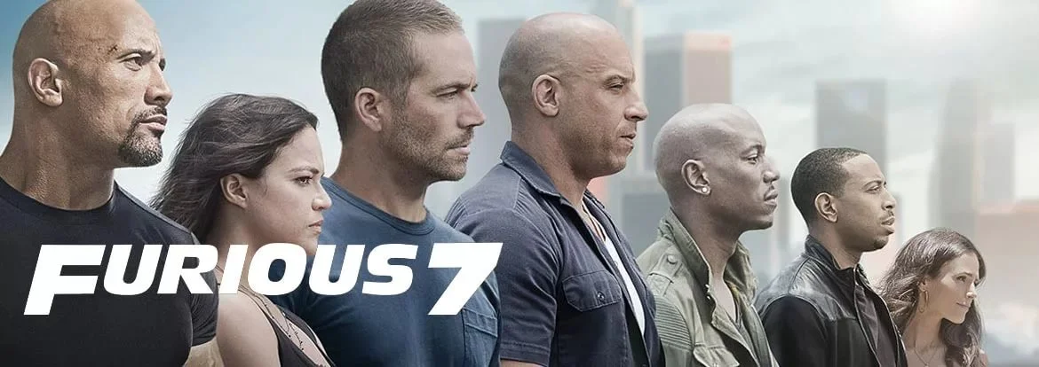 Furious Seven 4K 2015 big poster