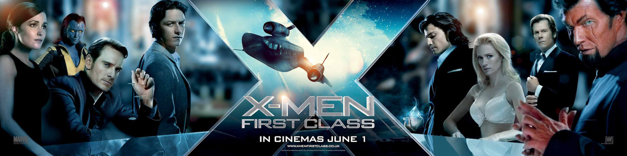 X-Men First Class 4K 2011 big poster