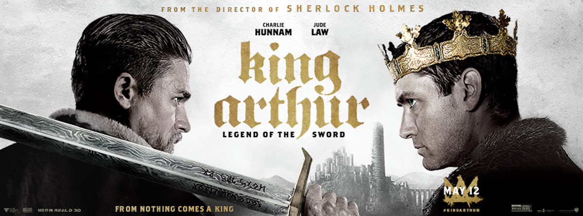King Arthur Legend of the Sword 4K 2017 big poster