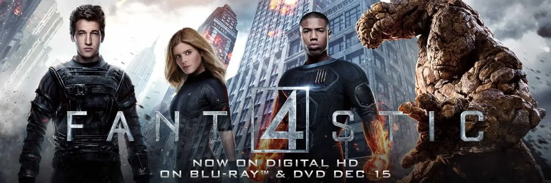 Fantastic 4 (2015) 4K 2160p Ultra HD Blu-Ray big poster