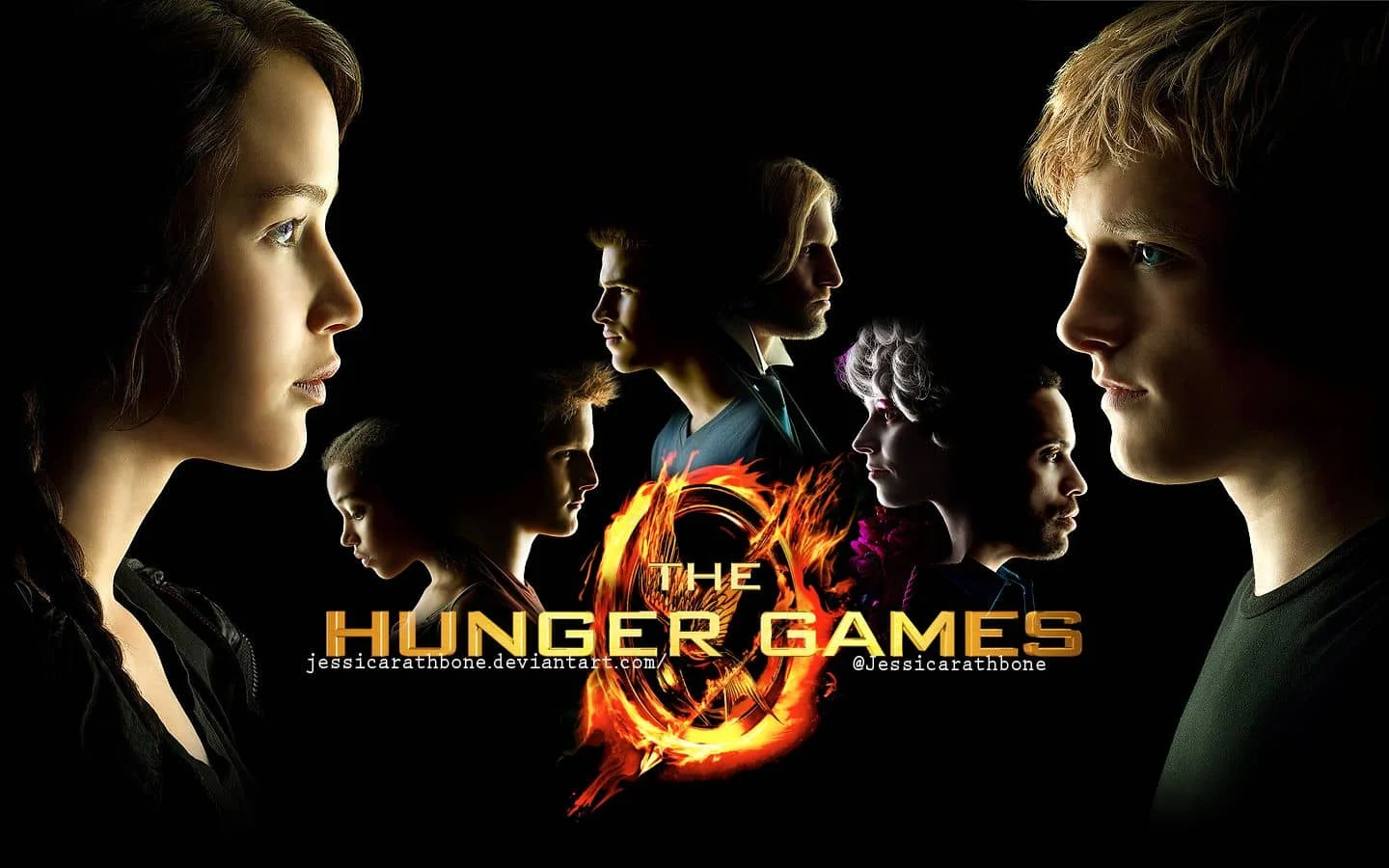 The Hunger Games 4K 2012 big poster