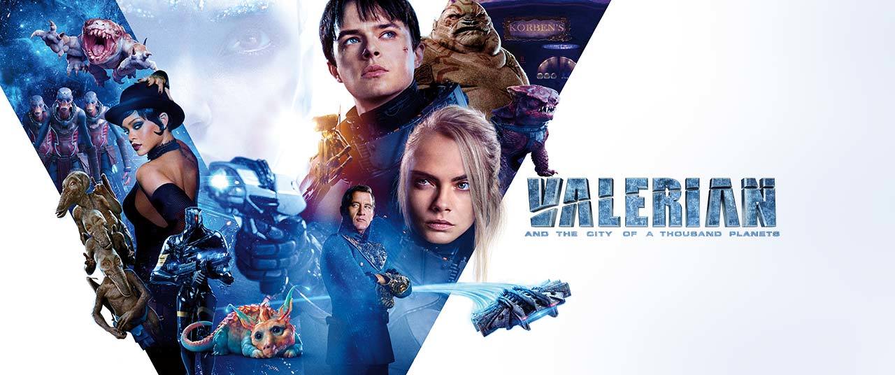 Valerian and the City of a Thousand Planets 4K 2017 big poster
