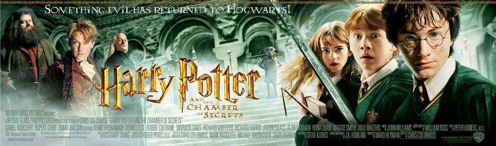 Harry Potter and the Chamber of Secrets 4K 2002 big poster