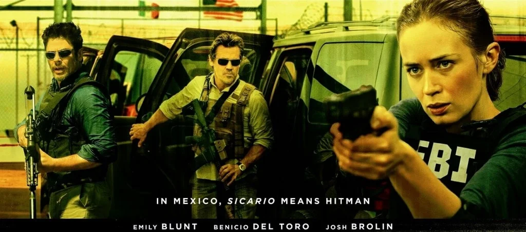 Sicario 4K 2015 big poster