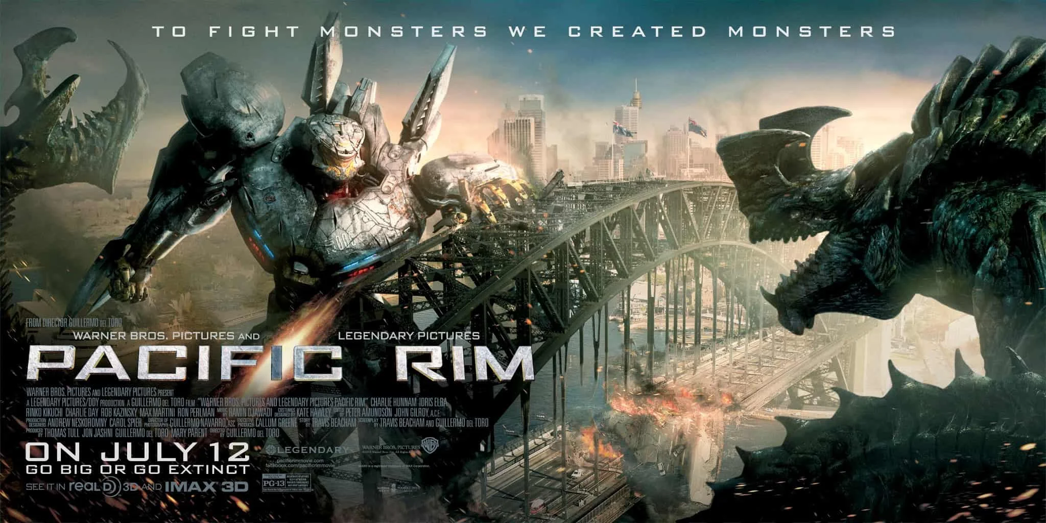 Pacific Rim 4K 2013 big poster