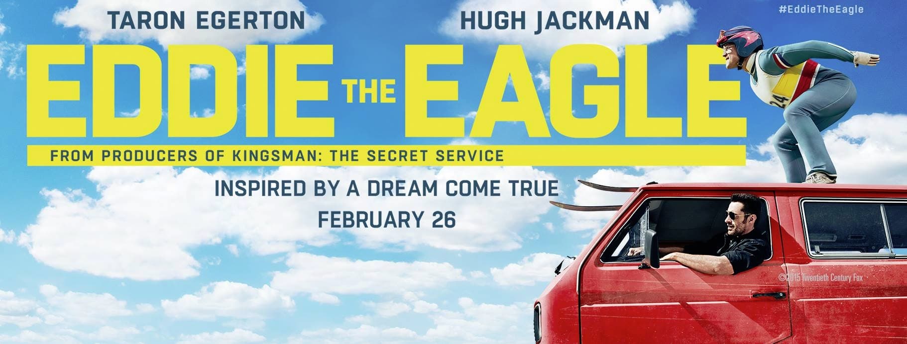 Eddie the Eagle 4K 2016 big poster
