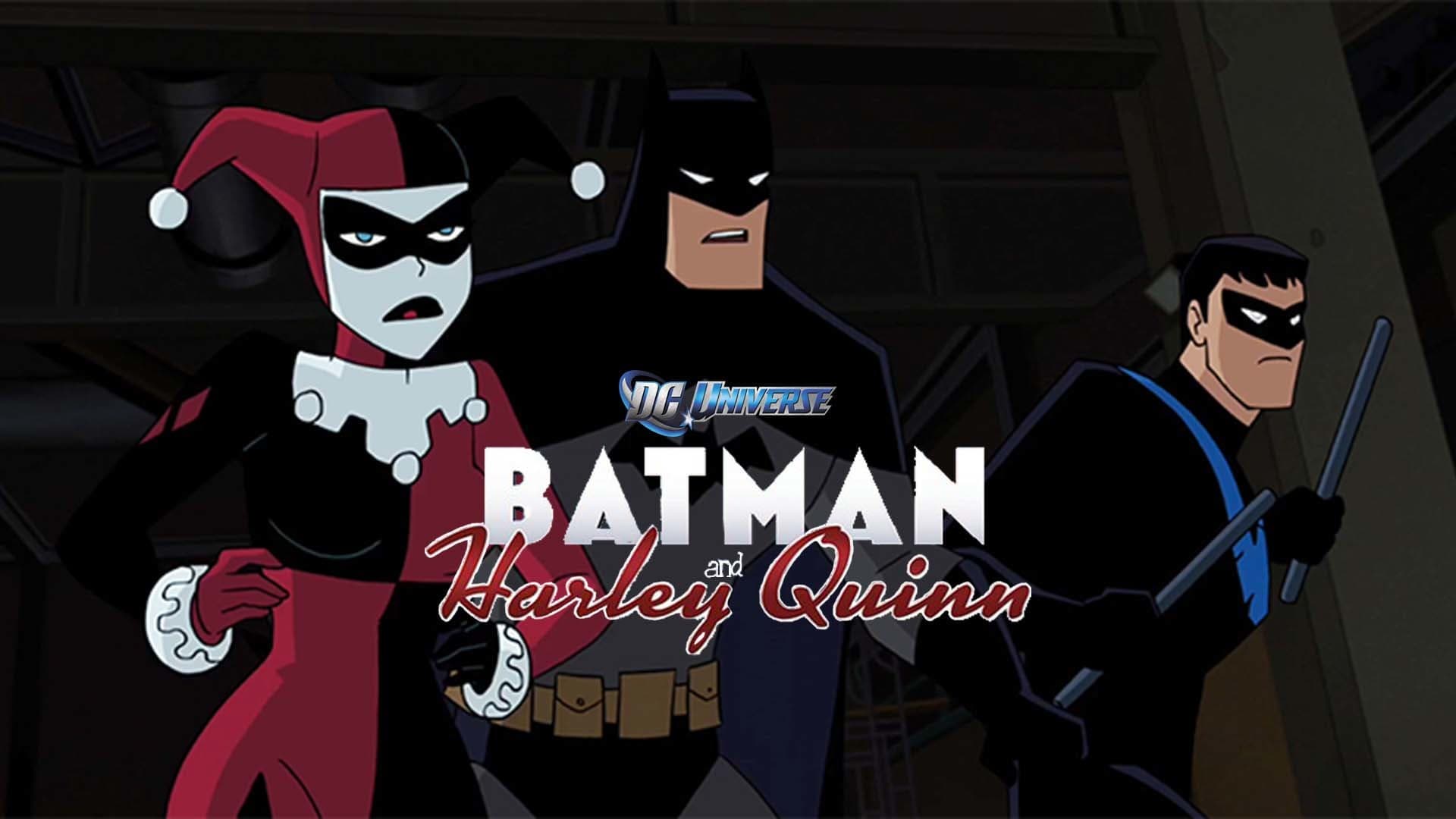 Batman and Harley Quinn 4K 2017 big poster
