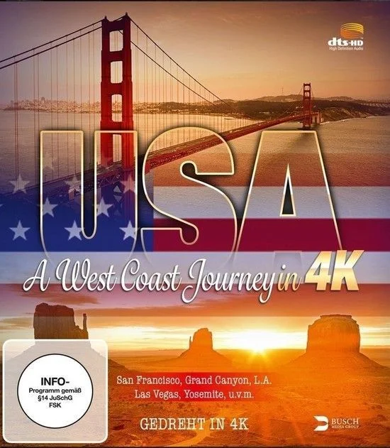 USA A West Coast Journey 4K 2014 DOCU