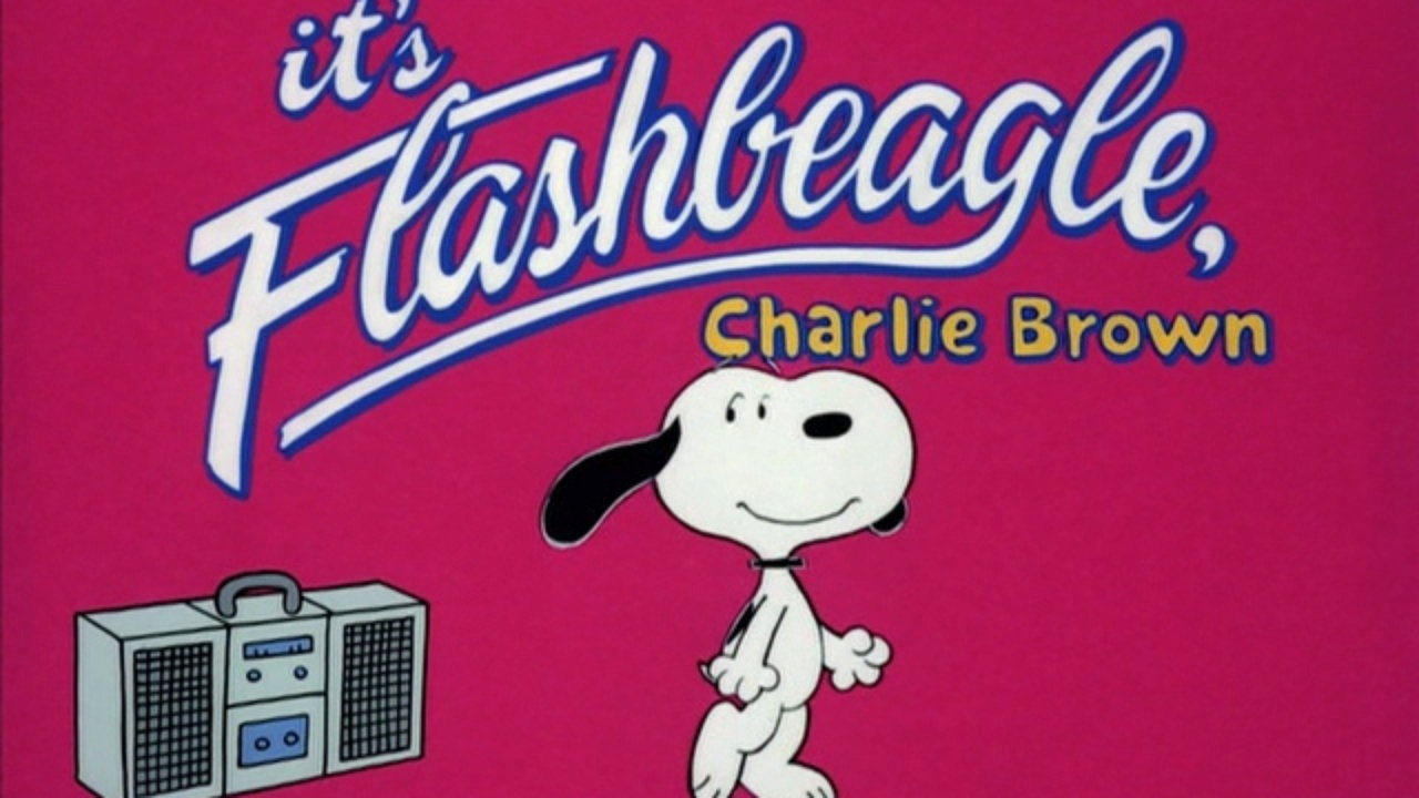 It's Flashbeagle, Charlie Brown 4K 1984 big poster