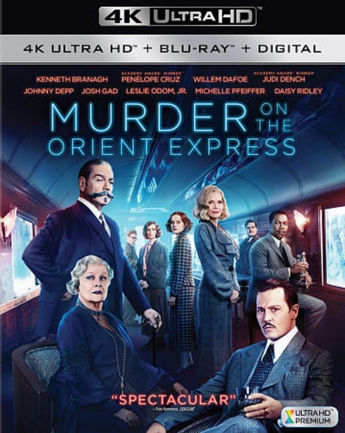 Murder on the Orient Express 4K 2017
