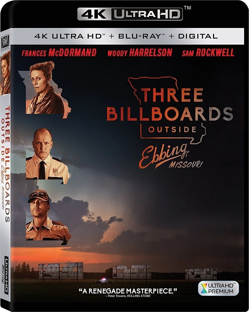 Three Billboards Outside Ebbing, Missouri 4K 2017