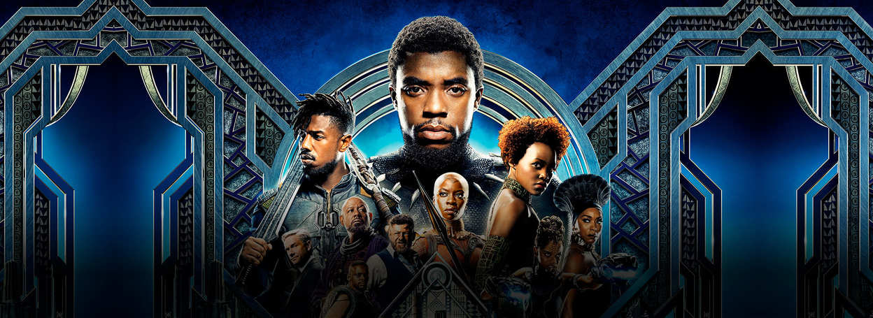 Black Panther 4K 2018 big poster