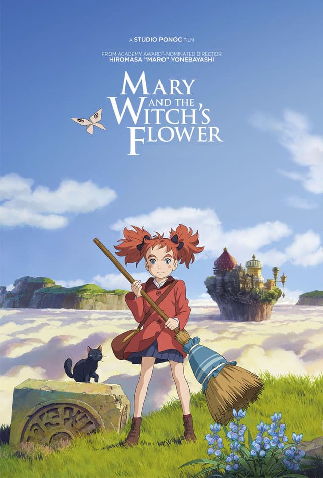 Mary and the Witch's Flower 4K 2017 Japanese