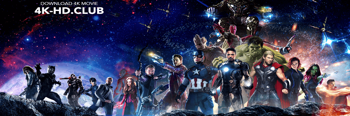 Avengers: Infinity War 4K 2018 big poster