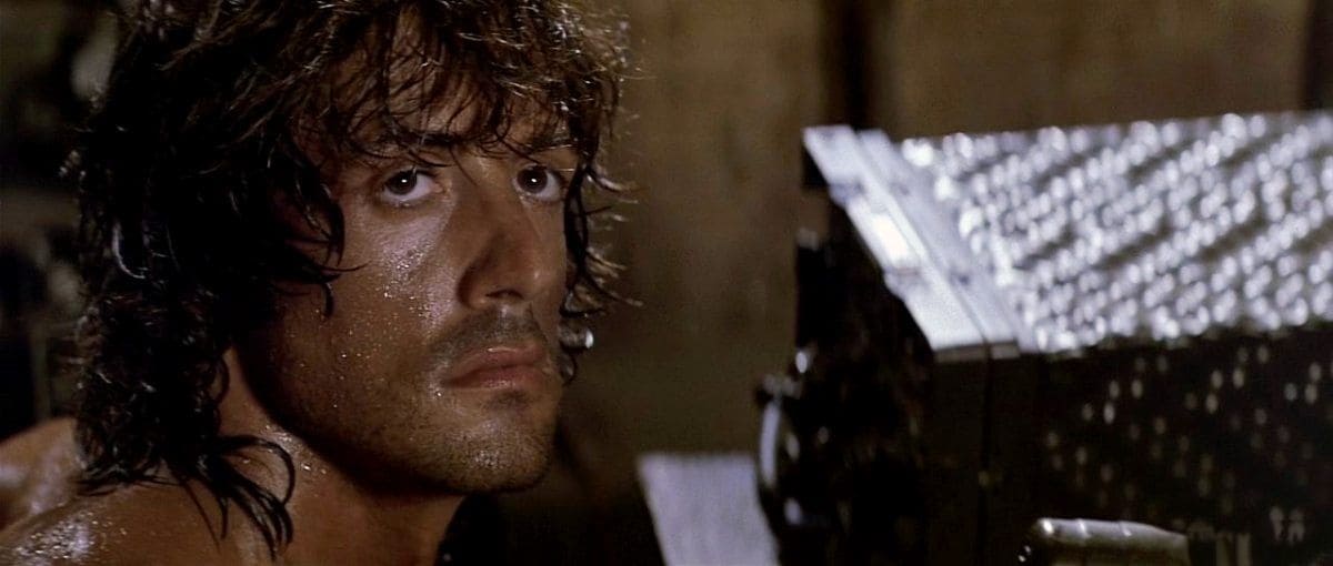 Rambo: First Blood Part II 4K 1985 big poster