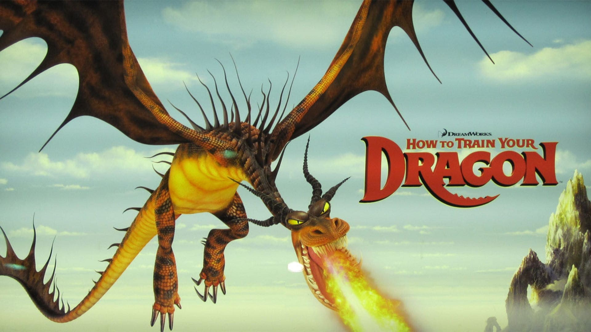 How to Train Your Dragon 4K 2010 big poster