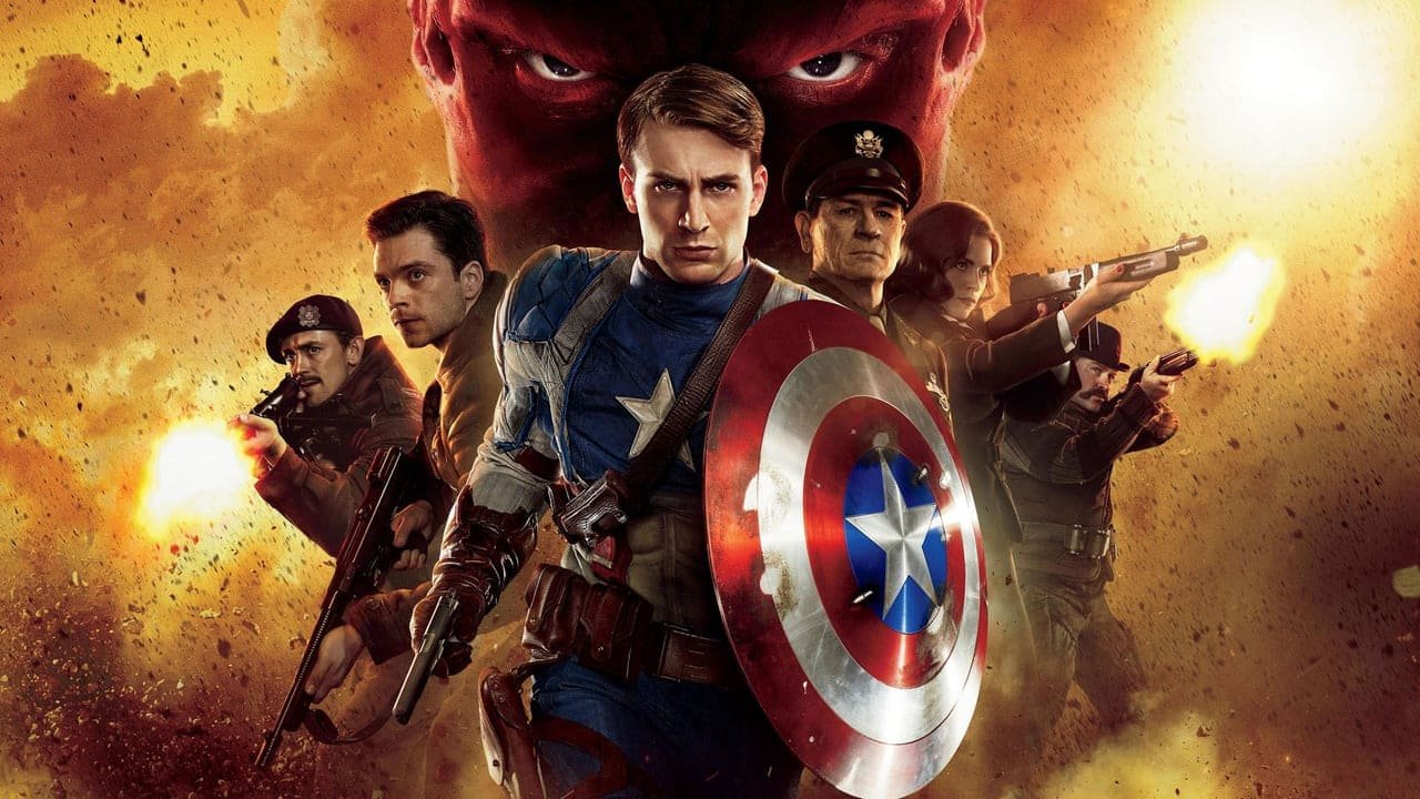 Captain America The First Avenger 4K 2011 big poster