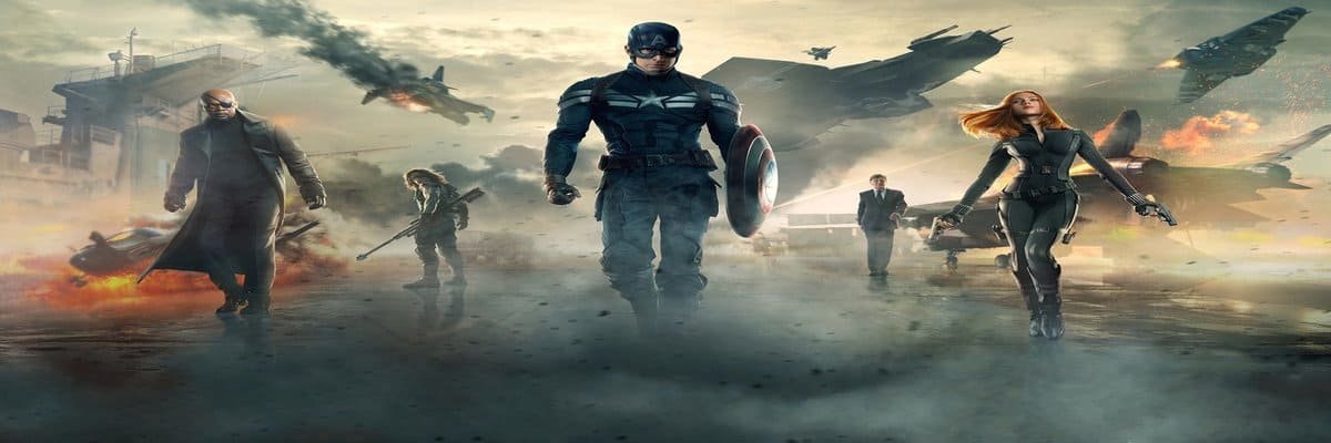 Captain America The Winter Soldier 4K 2014 big poster