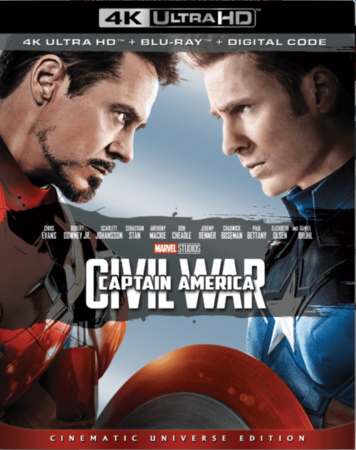 Captain America Civil War 4K 2016