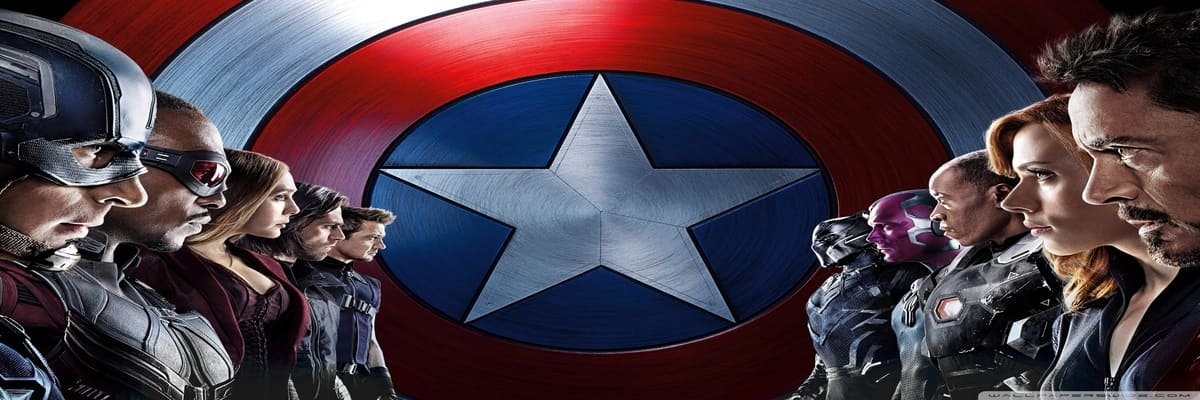 Captain America Civil War 4K 2016 big poster