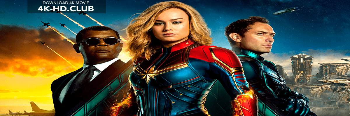 Captain Marvel 4K 2019 big poster