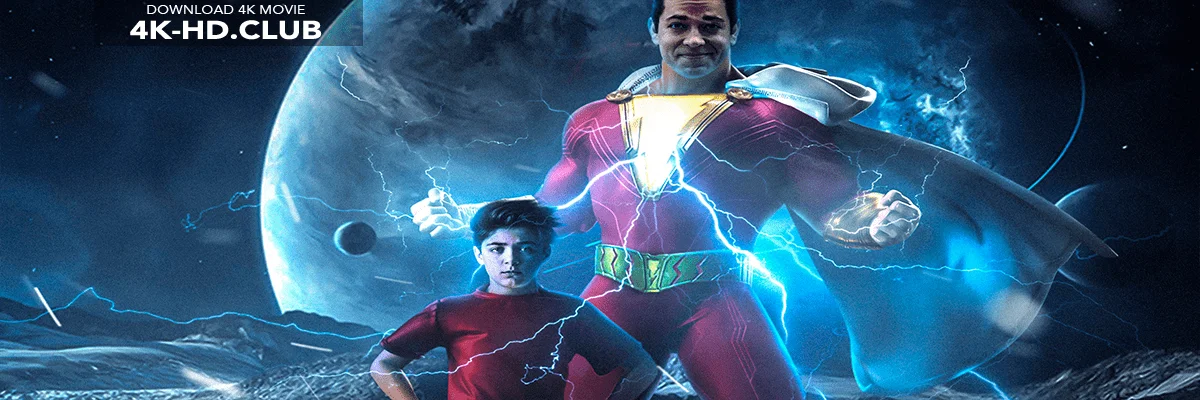 Shazam 4K 2019 big poster