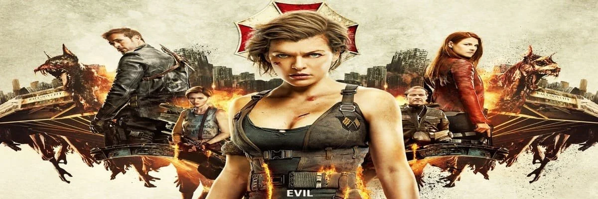 Resident Evil The Final Chapter 4K 2016 big poster