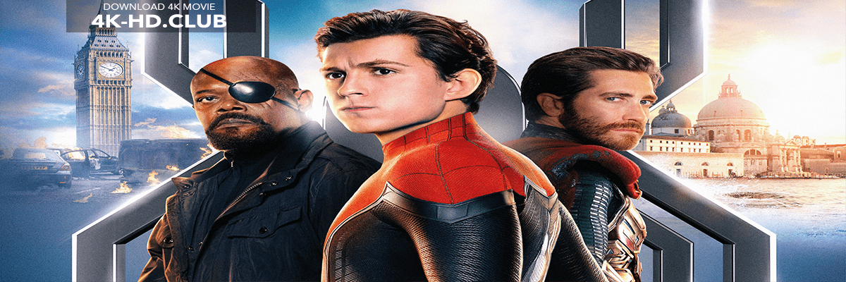Spider-Man Far from Home 4K 2019 big poster