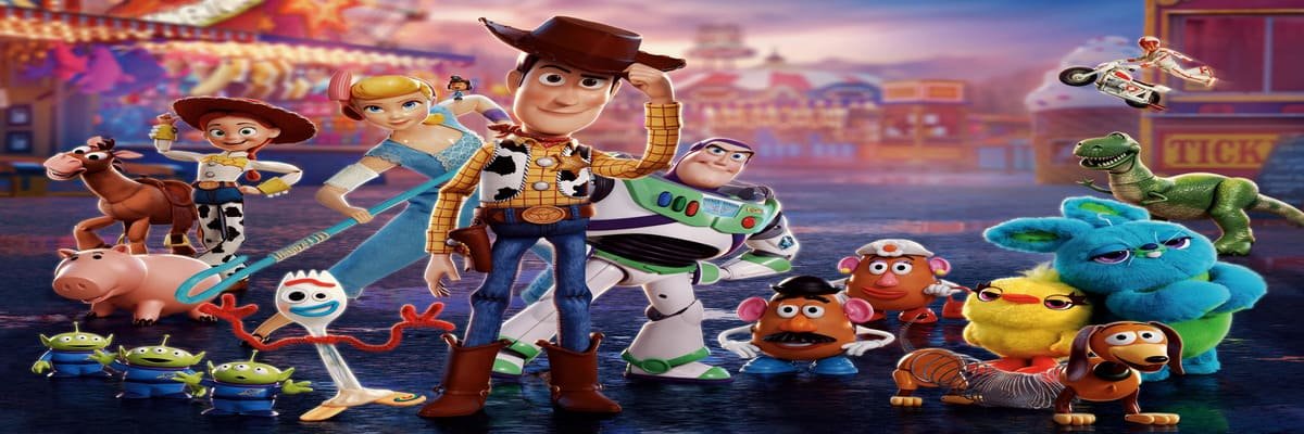 Toy Story 4 4K 2019 big poster