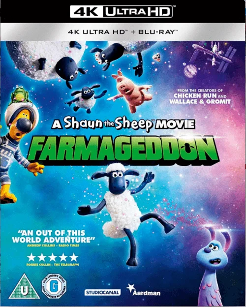 A Shaun the Sheep Movie Farmageddon 4K 2019