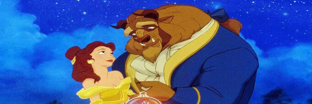 Beauty and the Beast 4K 1991 big poster