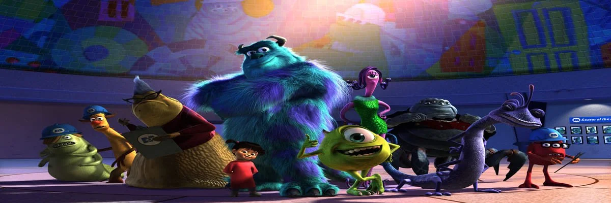 Monsters Inc 4K 2001 big poster