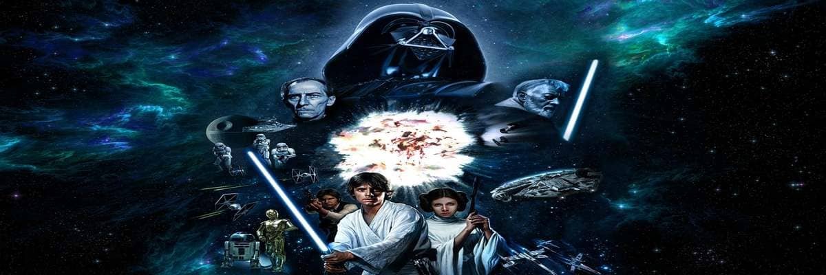 Star Wars Episode IV A New Hope 4K 1977 big poster