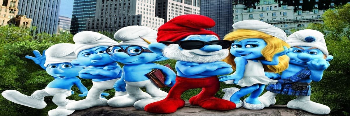 The Smurfs 4K 2011 big poster