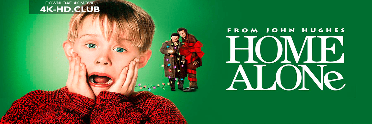 Home Alone 4K 1990 big poster