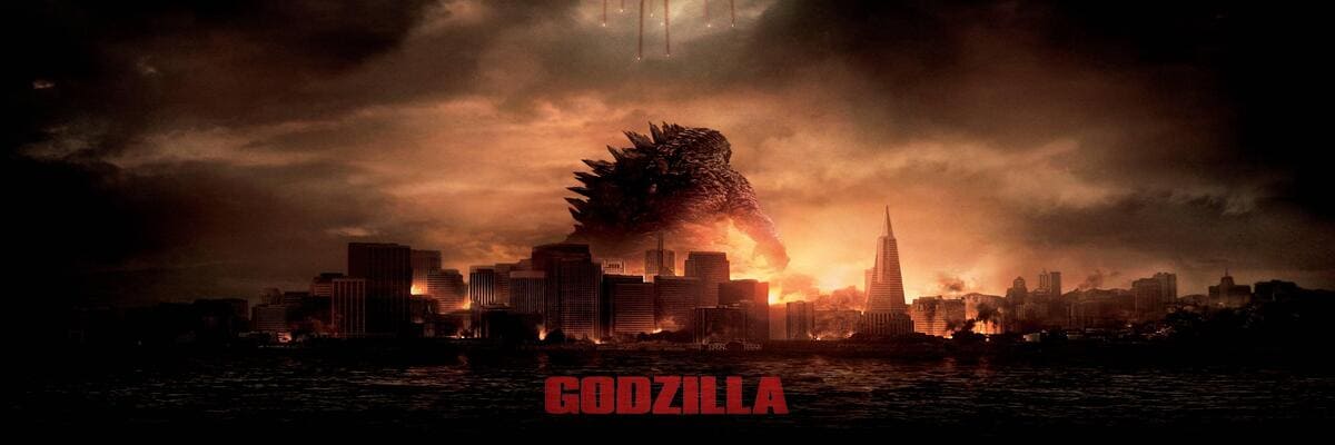Godzilla 4K 2014 big poster