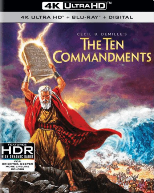 The Ten Commandments 4K 1956