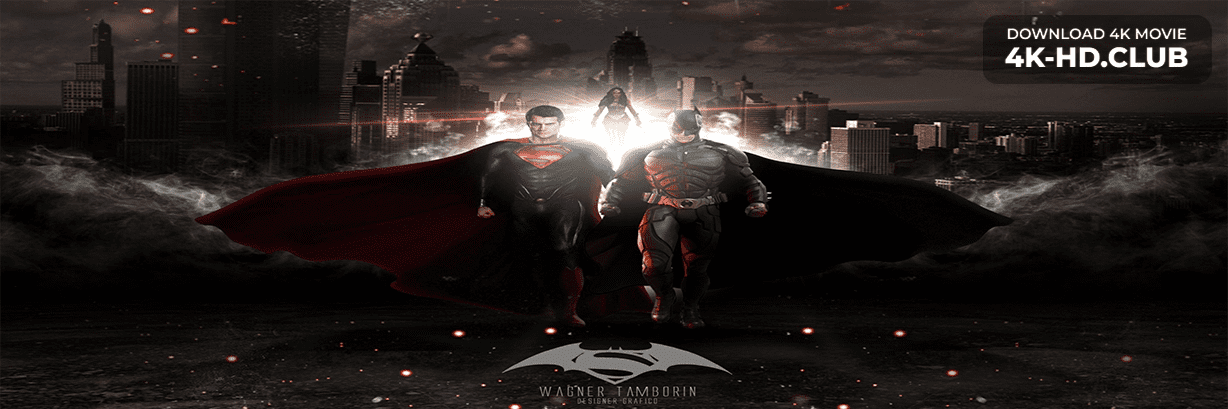 Batman v Superman Dawn of Justice 4K 2016 EXTENDED IMAX big poster
