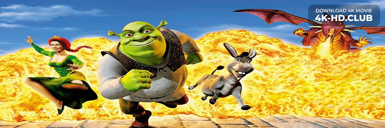 Shrek 4K 2001 big poster