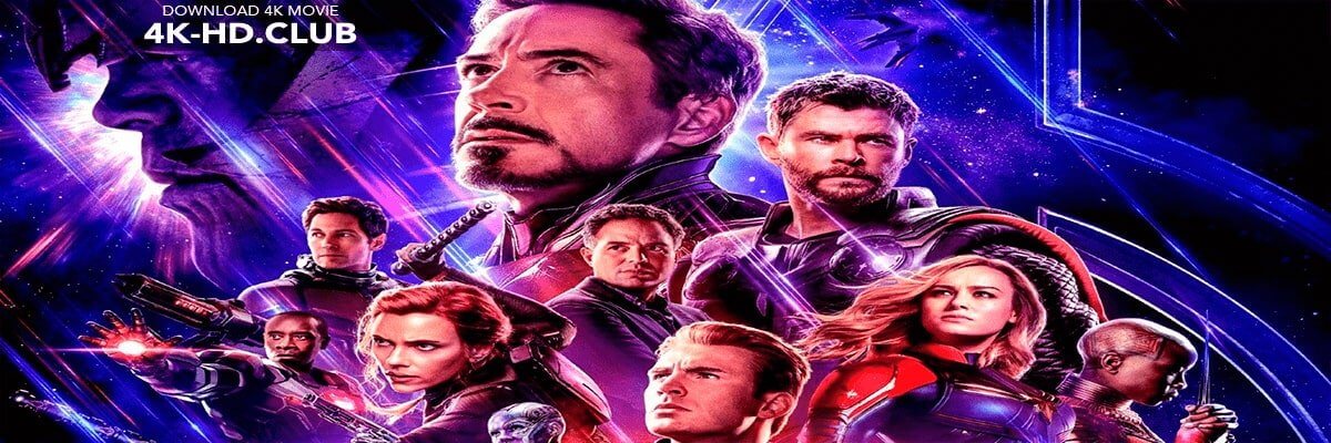 Avengers Endgame 4K 2019 big poster