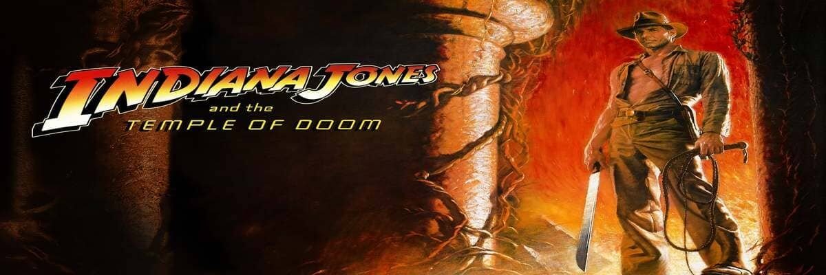Indiana Jones and the Temple of Doom 4K 1984 big poster