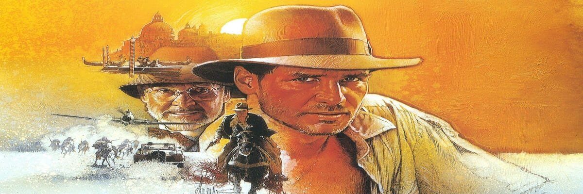 Indiana Jones and the Last Crusade 4K 1989 big poster